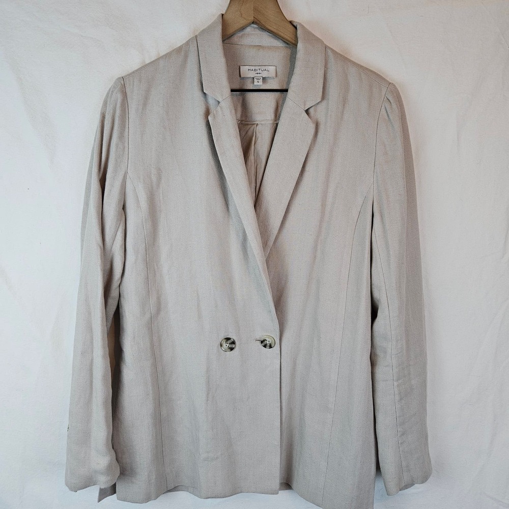 Habitual Edie double breasted blazer, size S